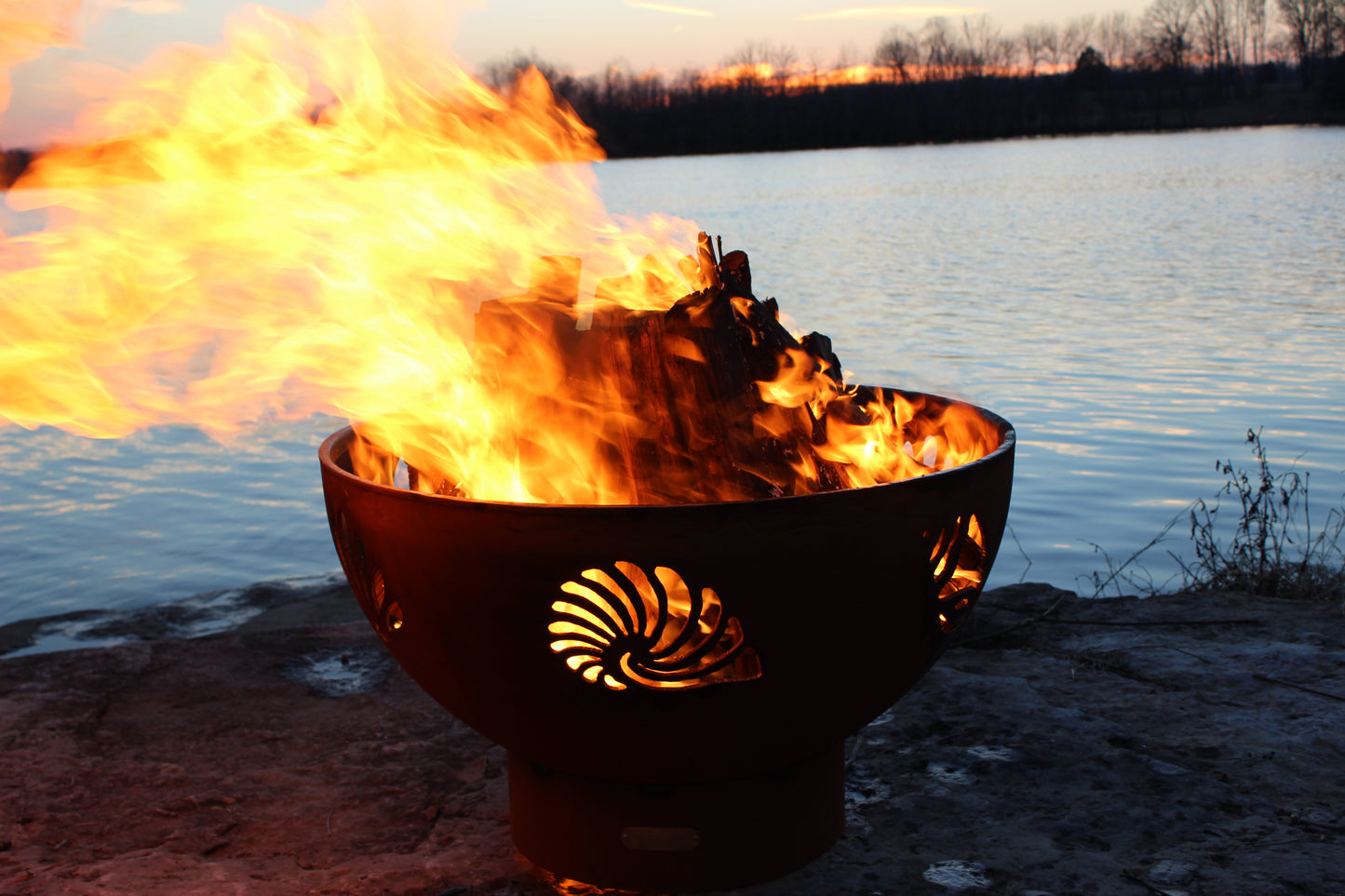 Fire Pit Art-Beachcomber