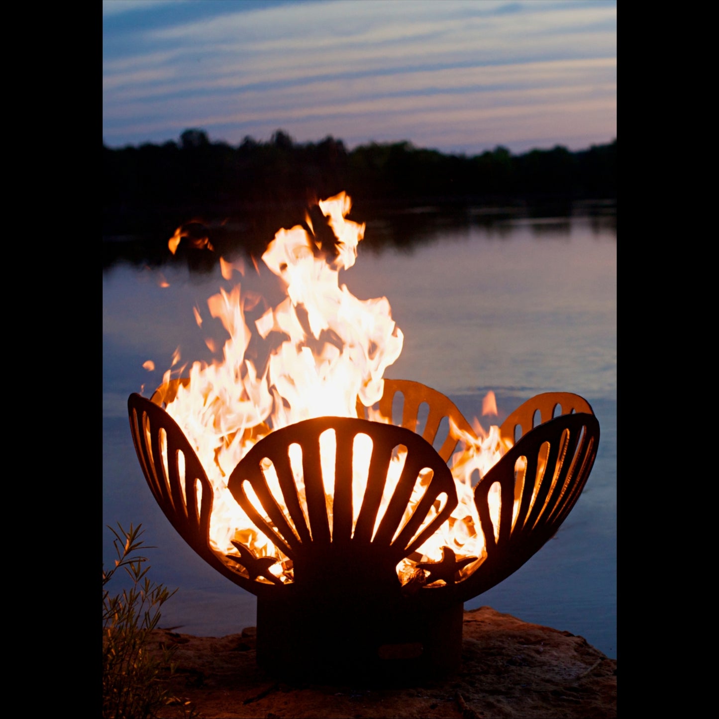 Fire Pit Art-Barefoot Beach