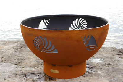 Fire Pit Art-Beachcomber