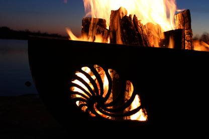 Fire Pit Art-Beachcomber