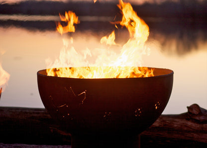 Fire Pit Art-Funky Dog
