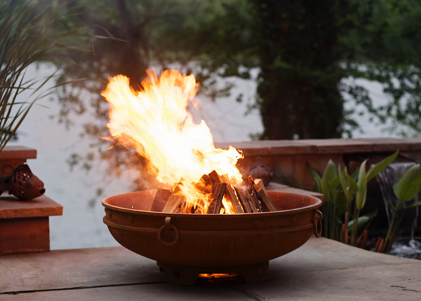 Fire Pit Art-Emperor