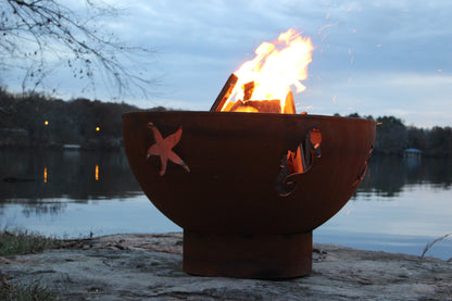 Fire Pit Art-Sea Creatures