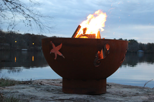 Fire Pit Art-Sea Creatures