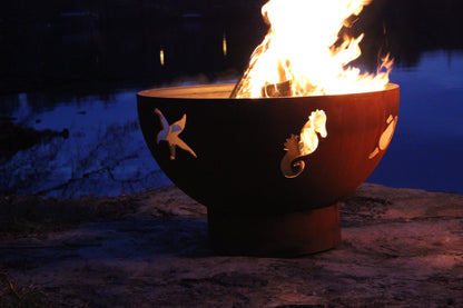 Fire Pit Art-Sea Creatures