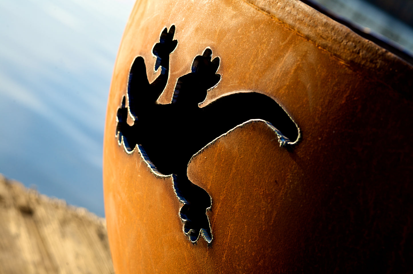 Fire Pit Art-Kokopelli