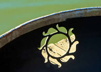 Fire Pit Art-Kokopelli