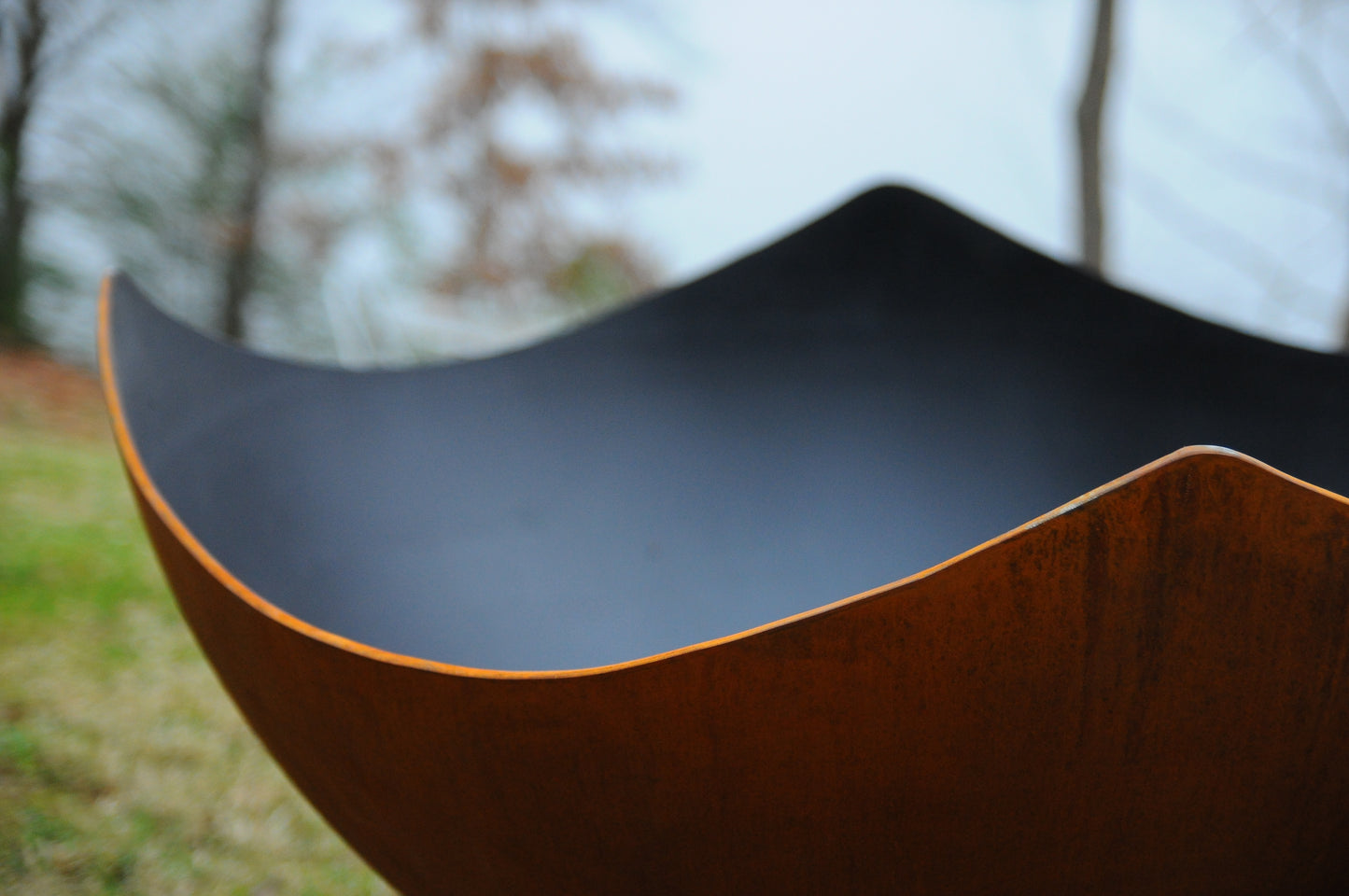Fire Pit Art-Manta Ray