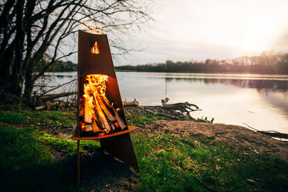 Fire Pit Art-Vesuvius